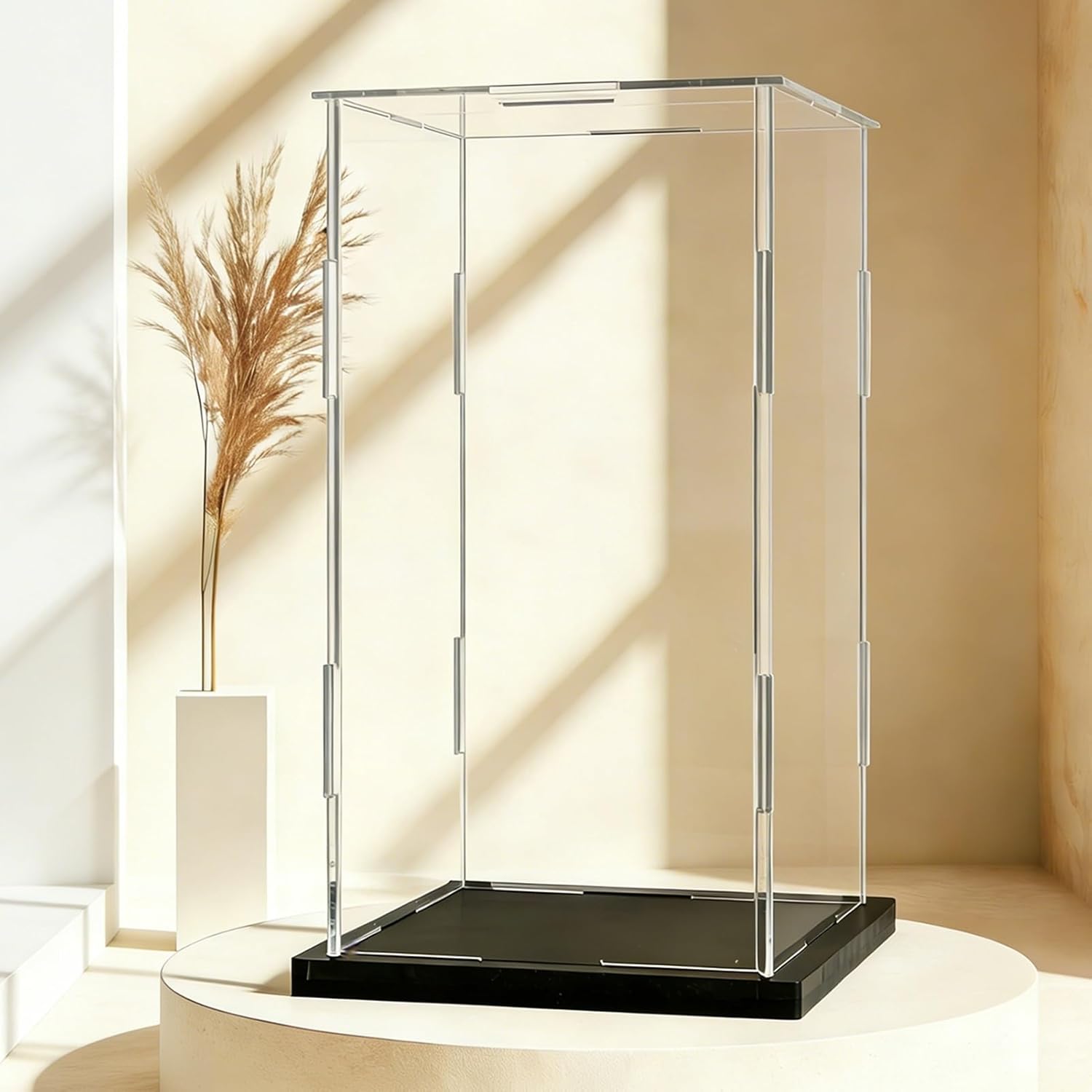 Amazon.com: 28 30 40 in Tall Clear Acrylic Display Case, Dustproof ...