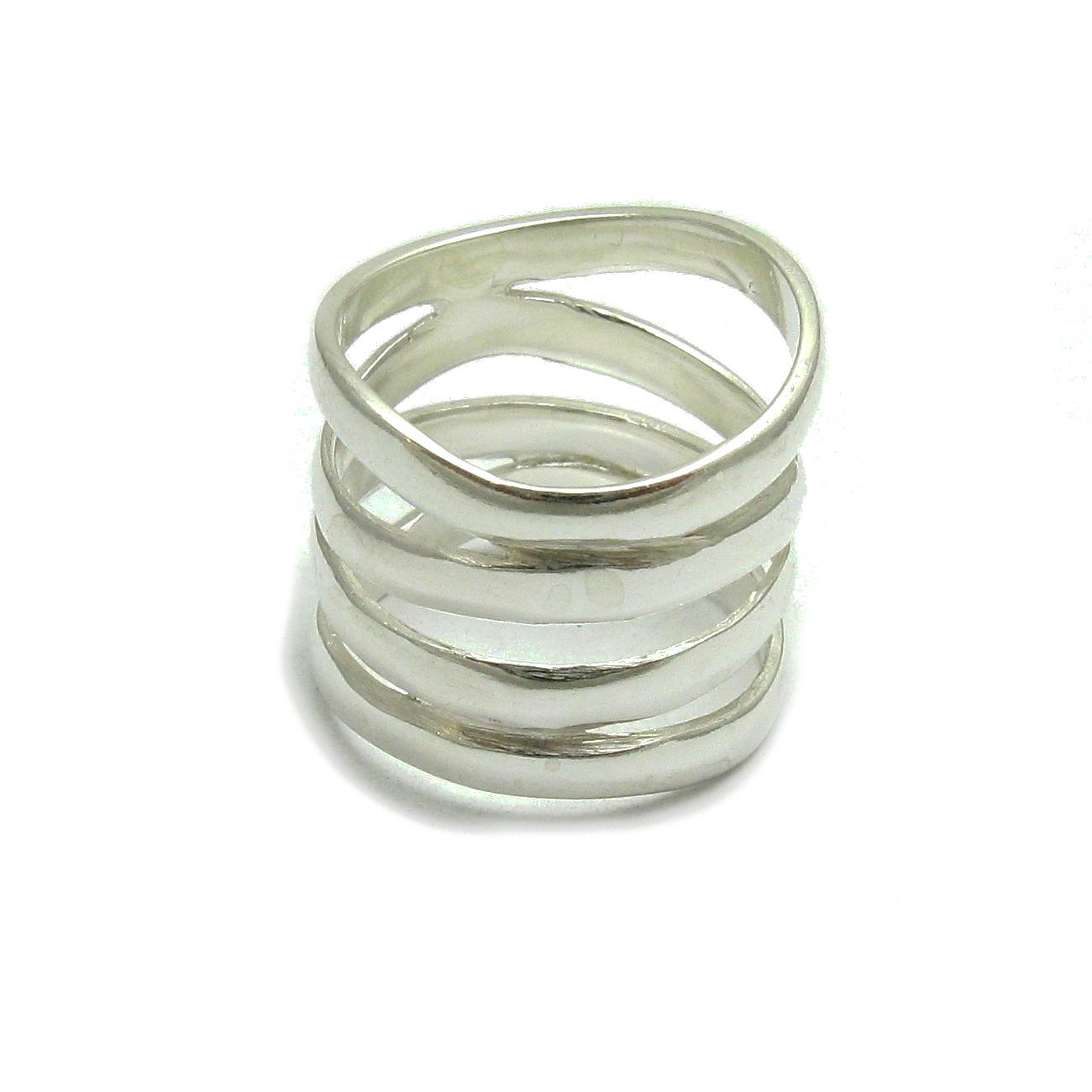 Large bague en argent massif 925 R001226