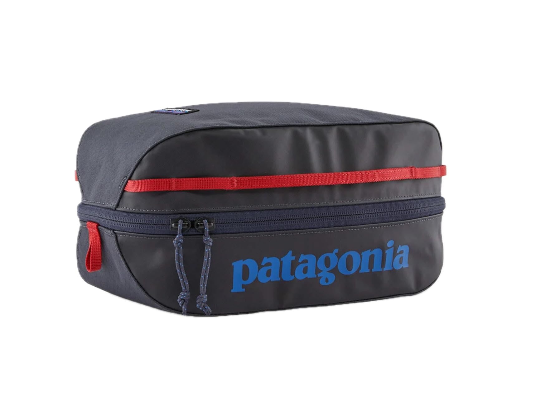 Patagonia Black Hole Cube 6L Smolder Blue w/Amanita Red