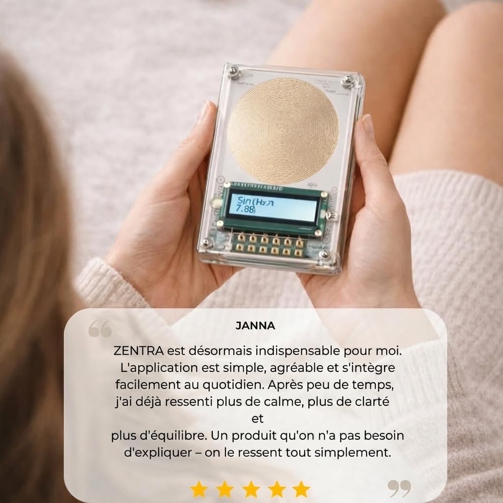 Kzentra Générateur De Fréquence Portable 0,01 Hz à 100 000 Hz Programmables