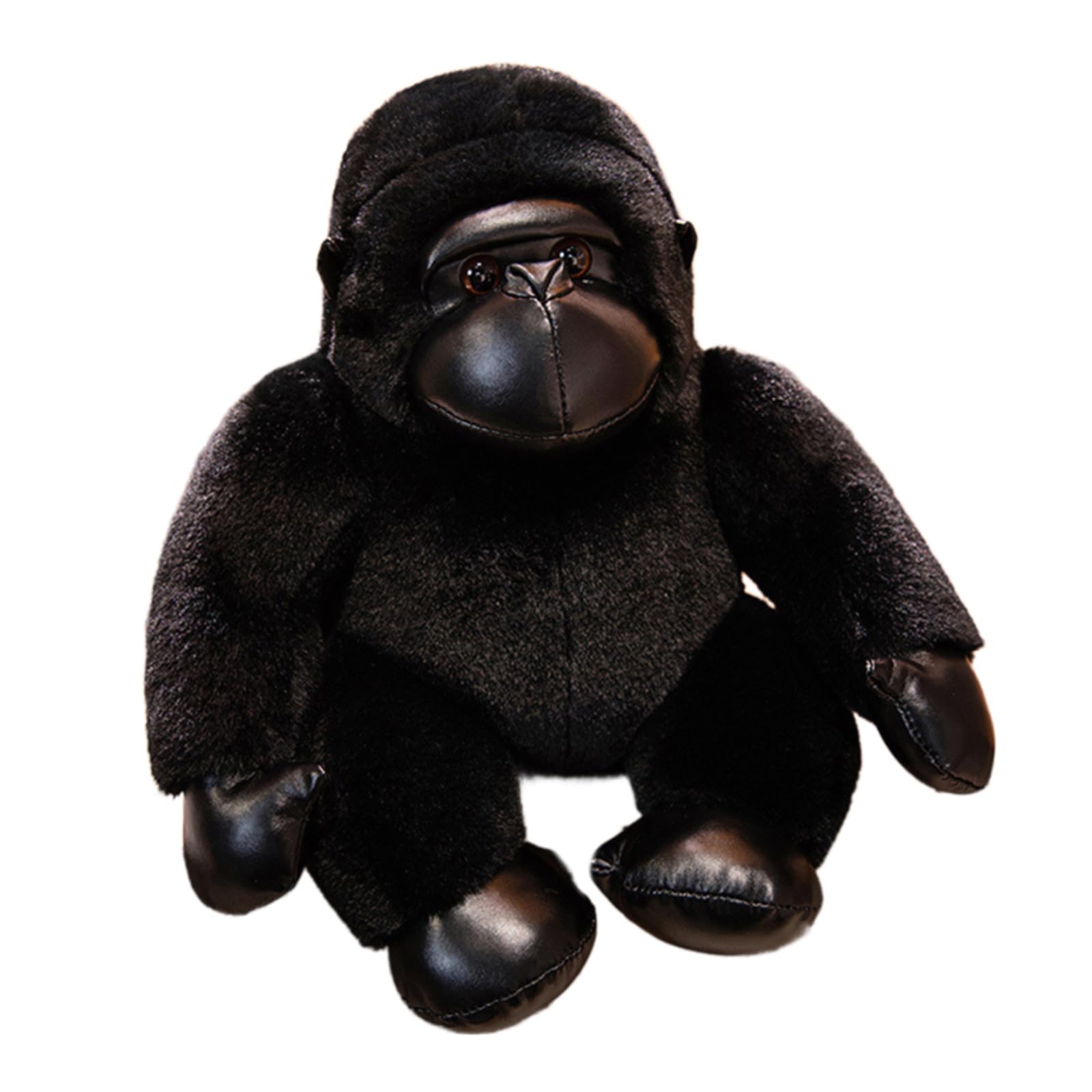 Kalttoy Detailed Handcrafts Monkey Plushie, Monkey Plush Pillow Black Comfort Pillow for Bed and Sofa, Durability and Washable Plush