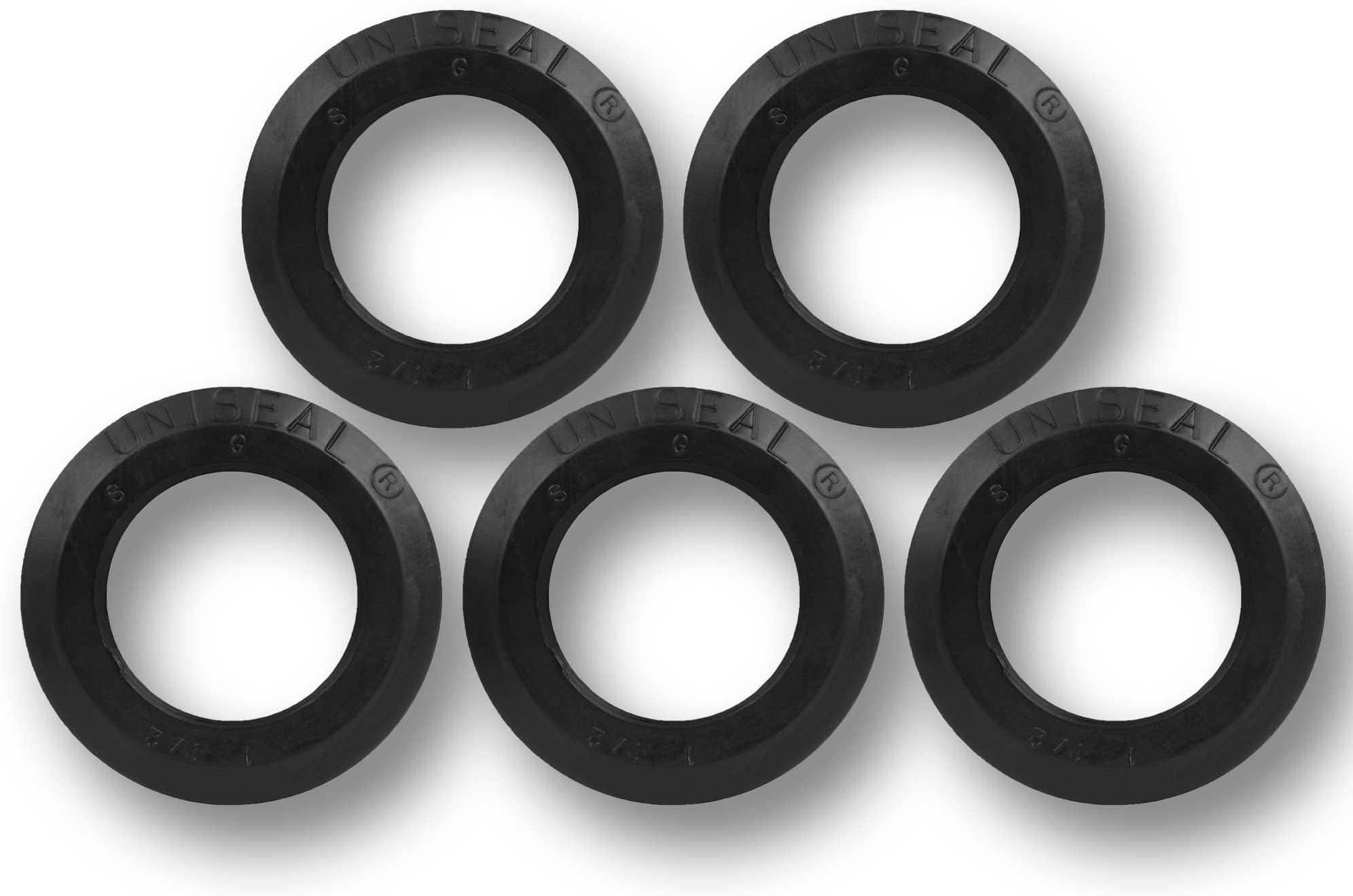 1/2'' UNISEAL Flexible Tank Adapter Made in the USA (bulkhead) - 5 Pack