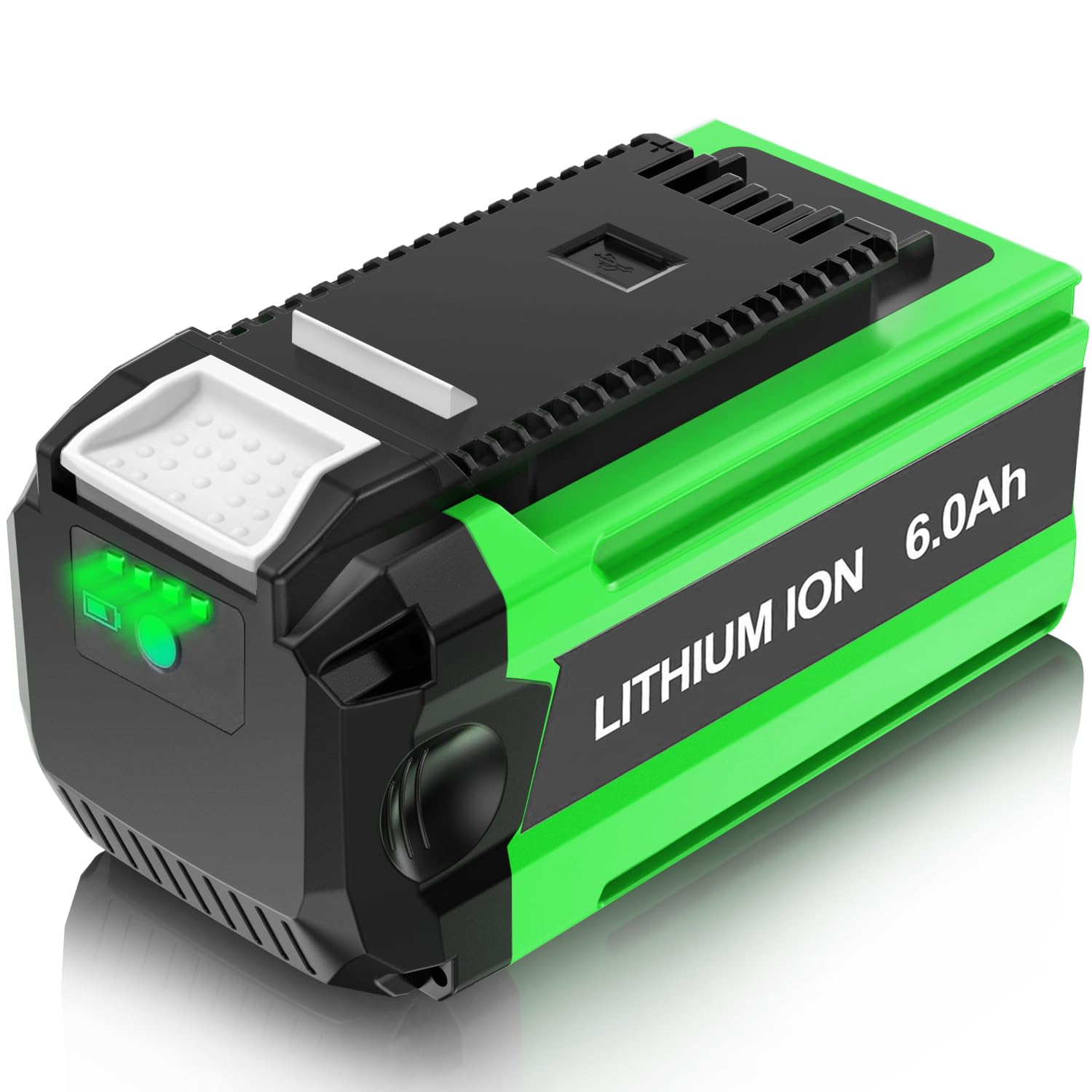 6000mAh Substituição para Greenworks 40V Batteria Completamente compatibile con accessori Greenworks G-MAX 40V per motoseghe