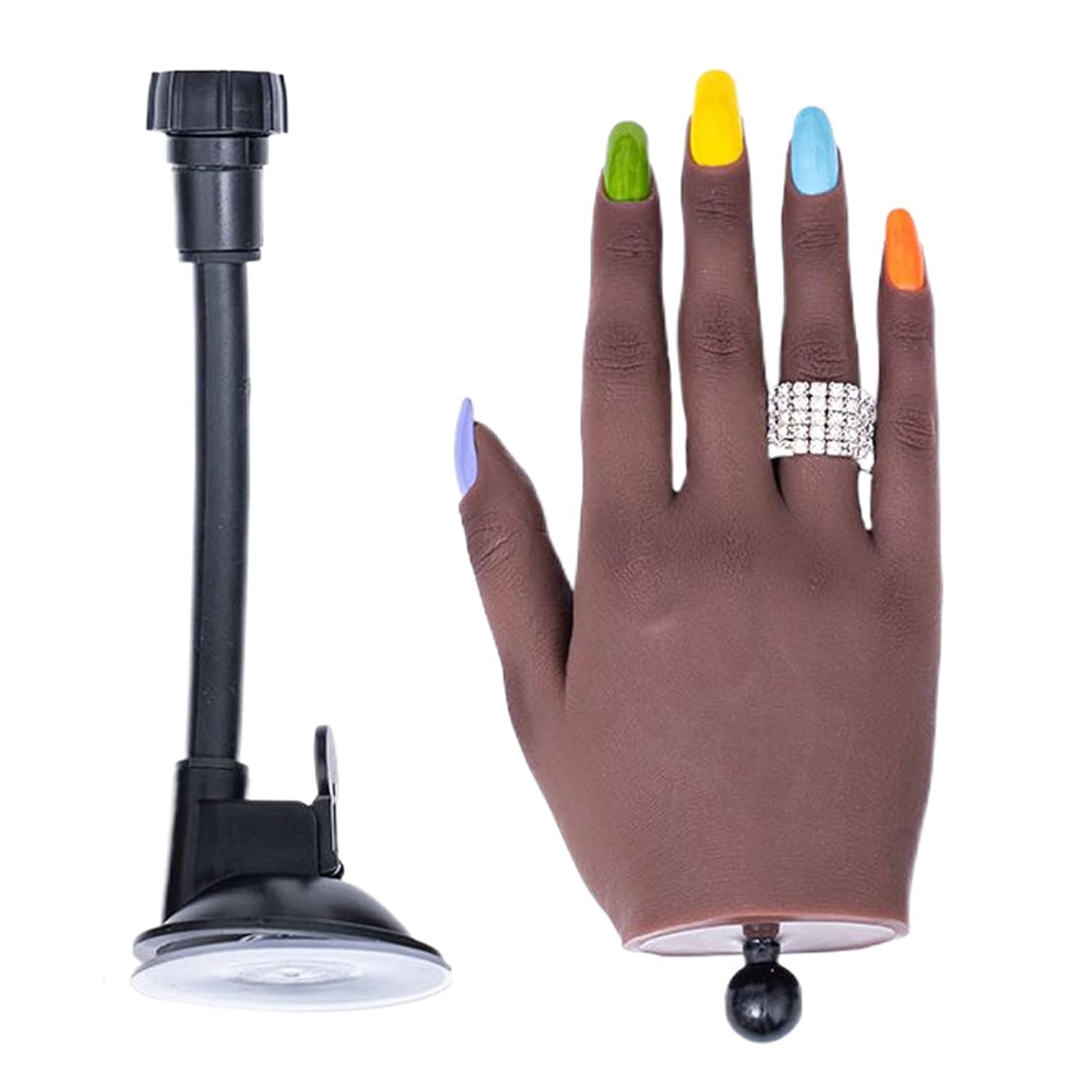 Practice Hand For Acrylic Nails Mannequins Hands For Nails Practice Nails Art Hand Training Hand Fake Hand