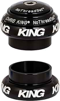 Amazon | クリスキング(Chris King) NoThreadSet 1-1/8 Black Upper Amazon | クリスキング(Chris King) NoThreadSet 1-1/8 Black Upper