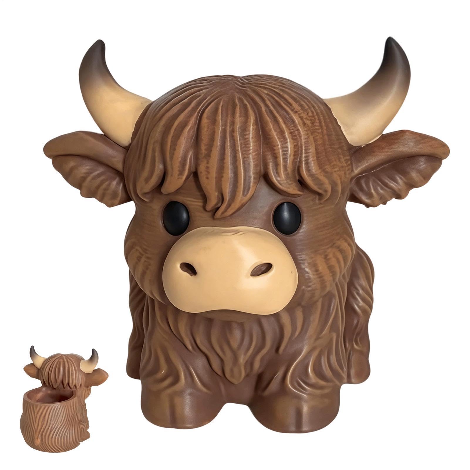 Support pour stylos de bureau vache et organisateur de rangement