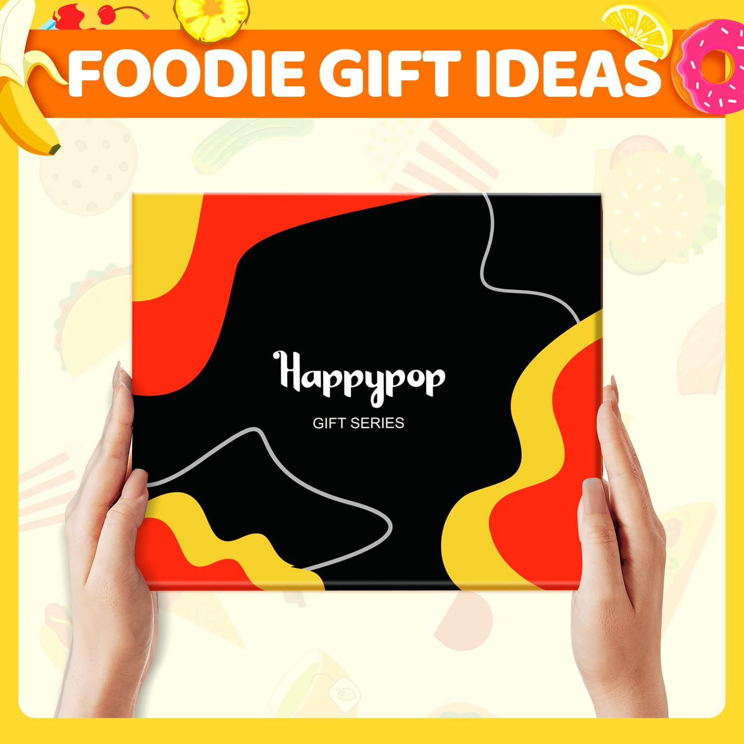 HAPPYPOP Funny Food Socks Men - Women Hot Dog Ramen Taco Gifts, Pizza Socks for Teens