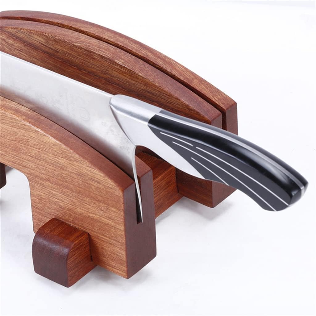 Cutting board rack, ebony solid wood cutting storage