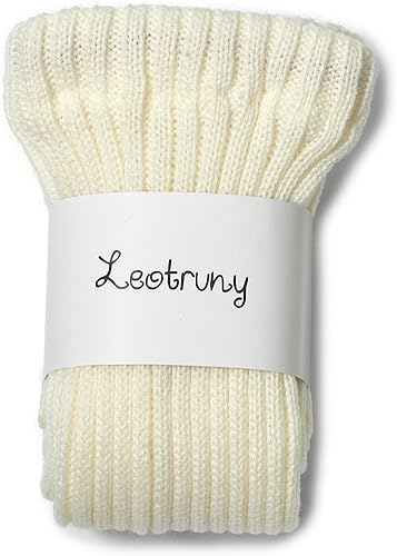 Miniatura 5 de Leotruny Calcetines de invierno para mujer, hasta la rodilla, sin pies, calentadores de piernas de punto