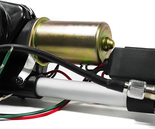 Miniatura 8 de Spec-D Tuning ANT-105A sintonizador kit de repuesto de mástil de antena de radio AM/FM, cableado, cable, 12 V de potencia