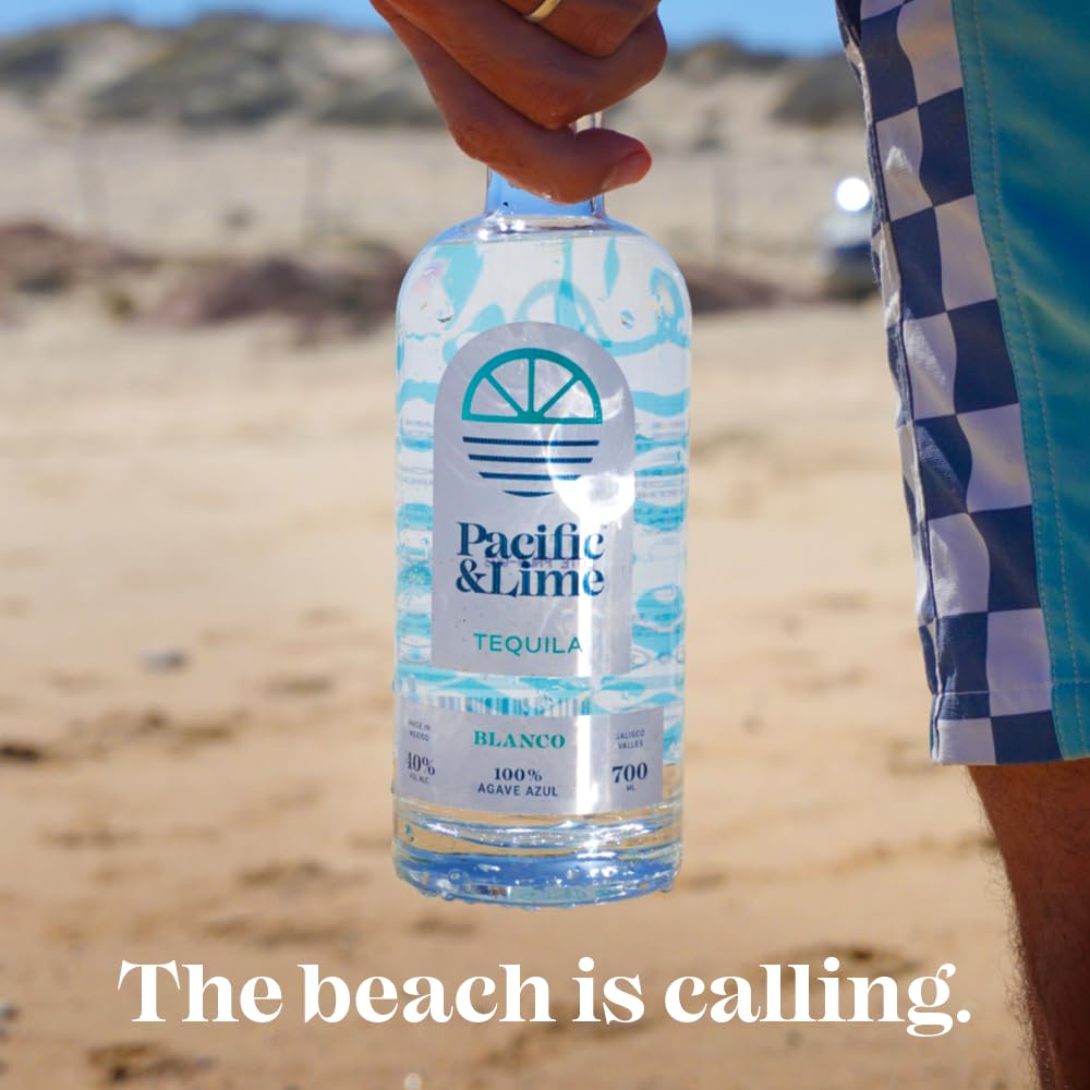 Pacific & Lime Tequila Blanco 100% Agave Azul, 40% Alkoholgehalt, 70 cl
