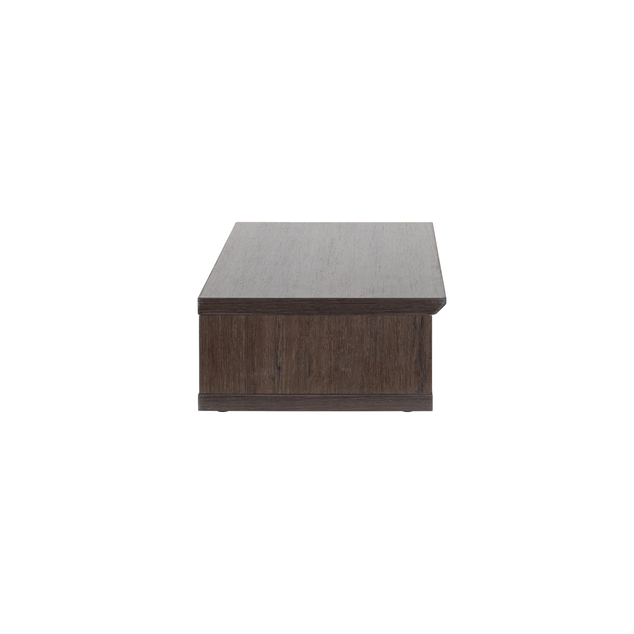 Gator Frameworks Elite Furniture Series 2U GFW-ELITERK-2U-BRN Étagère de Bureau en Bois Finition Noyer foncé