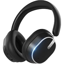 Hybrid Active Noise Cancelling Bluetooth Headphones,Bluetooth 6.0 Over Ear Wireless Headphones with 120H Playtime, Hi-Res Audio, Deep Bass, Memory Foam Ear Cups for Home Office Travel