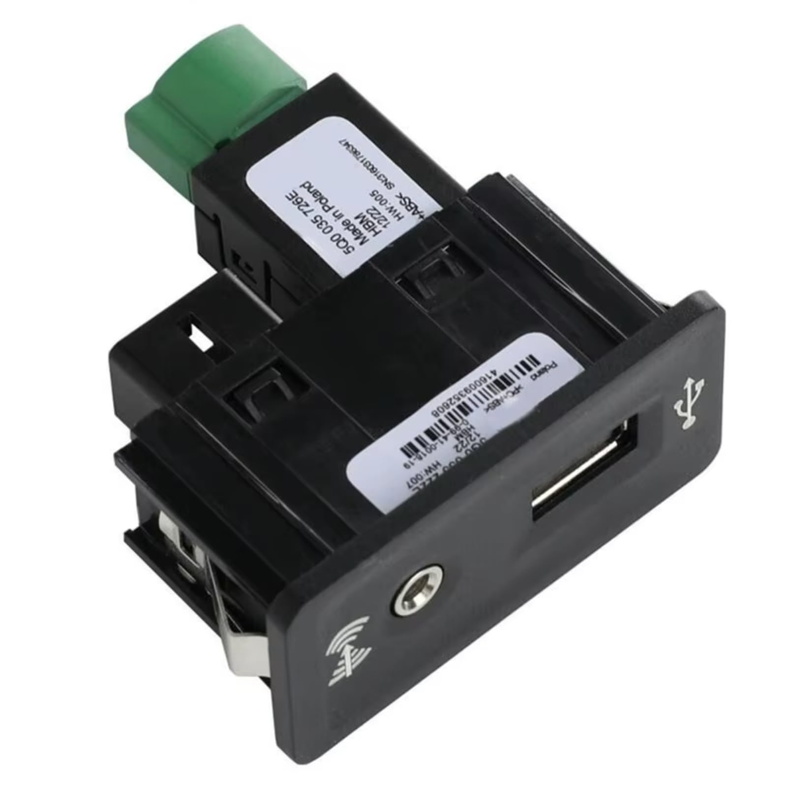Console Presa USB AUX Compatibile Con Per Golf 7 Per MK7 Accessori Kit Adattatore Connettore Interfaccia Auto Porta USB