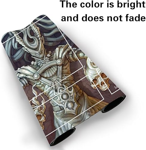 Miniatura 3 de Juego de mesa MTG Playmat tamaño 23.6 x 13.8 in, alfombrilla de mouse compatible con alfombrillas TCG RPG CCG (ASHIOK, Nightmare Muse-Zone)