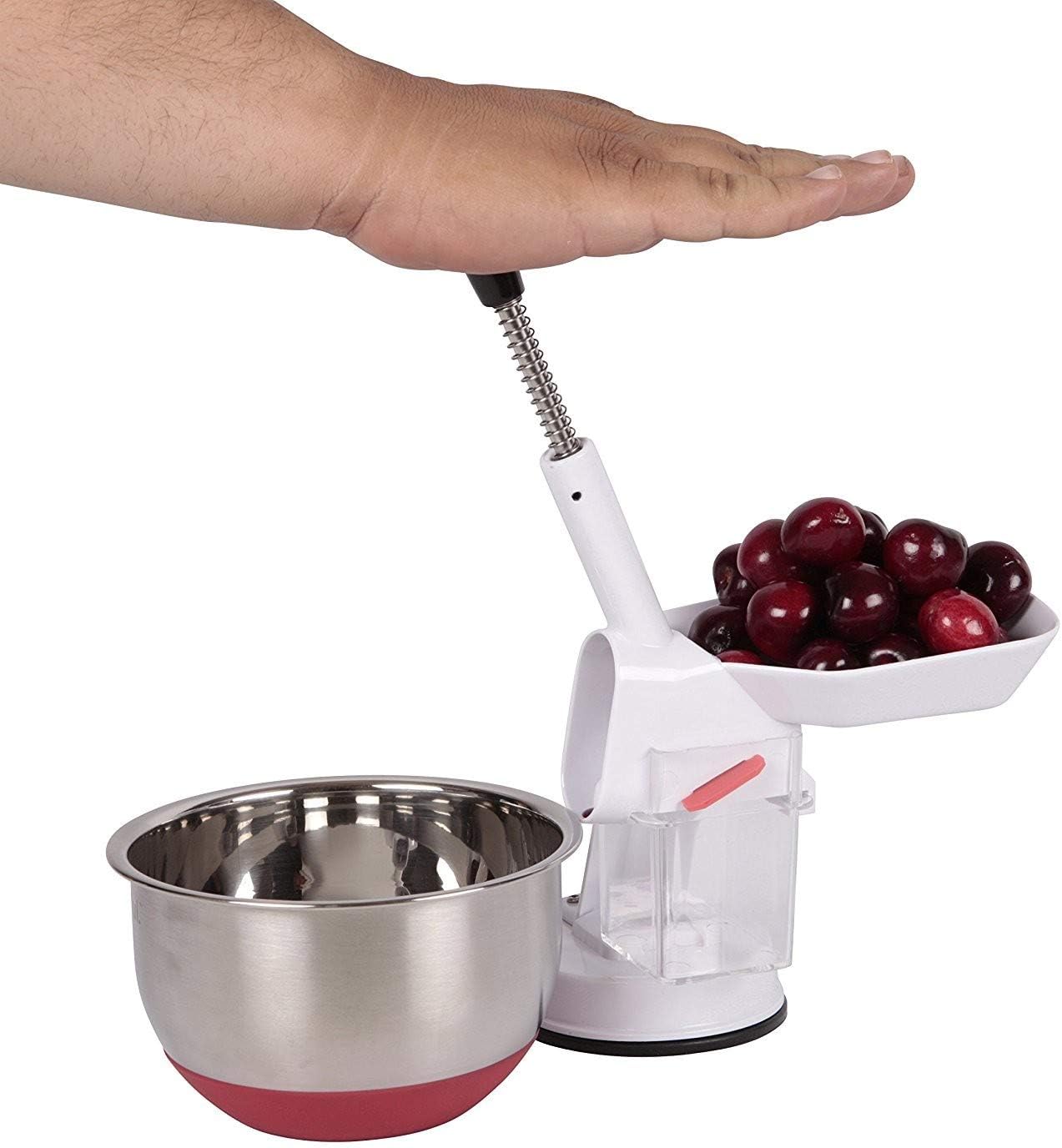 It's Deluxe Cherry Pitter with Suction Base