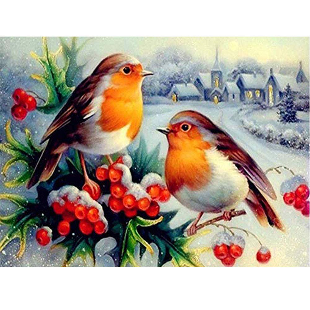 YSCOLOR Diamond Painting 5D Diamond Painting Cherry Blossom