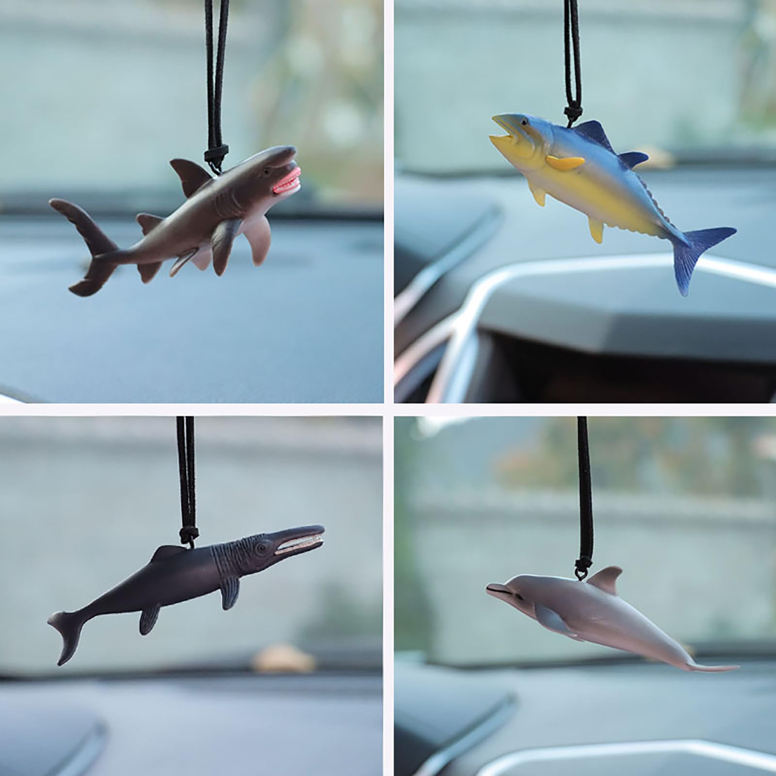 fish rear view mirror accessories Fishing Lure Style Hanging Car Hanging Ornament Cute Car Accessories for Men Women Cars Mirror Decor Funny Truck Cars Pendant Auto Charms Silver : Home & Kitchen RUIYA Wide Angle Blind Spot