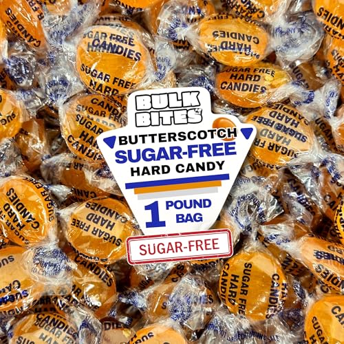 Sugar-Free Butterscotch Hard Candy, 1-Pound Pack, 85 Pieces