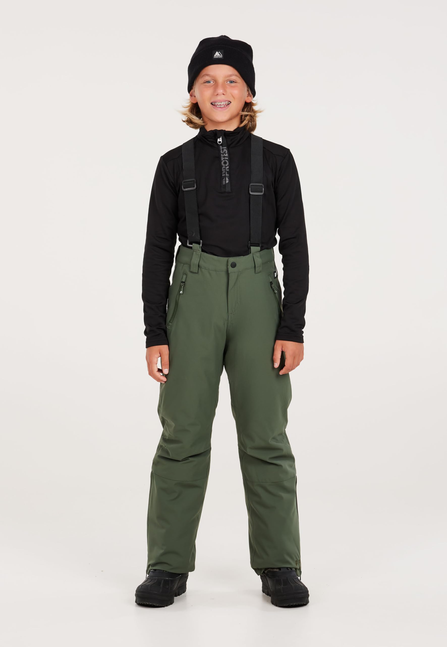 Protest Spiket Jr Snowpants Pantaloni da Ginnastica Bambini e Ragazzi