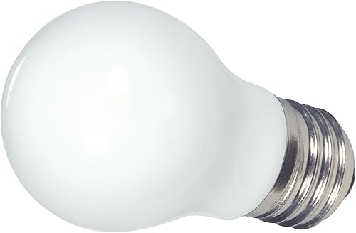 Miniatura 2 de Satco Bombilla mediana S9151 con acabado blanco, 3.31 pulgadas