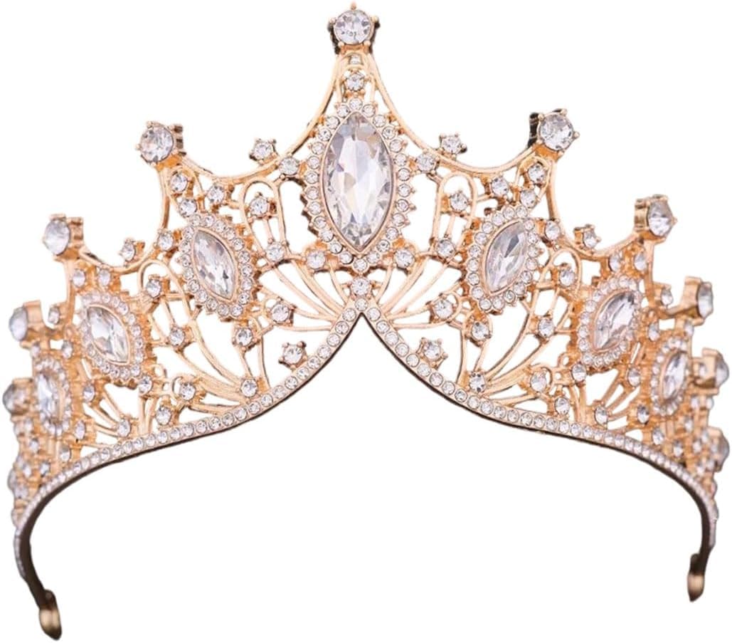 New Women's Rhinestones Bridal Crowns-Bride Wedding Hair Accessories