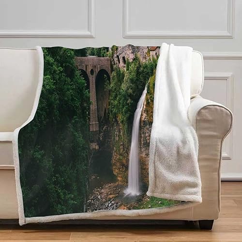 Miniatura 2 de Cobijas Calientes para Invierno - Cobijas Calientes para Invierno, manta de cama suave, afelpada, esponjosa, para sofá, cama, sofá, tamaño 47 x 70.8