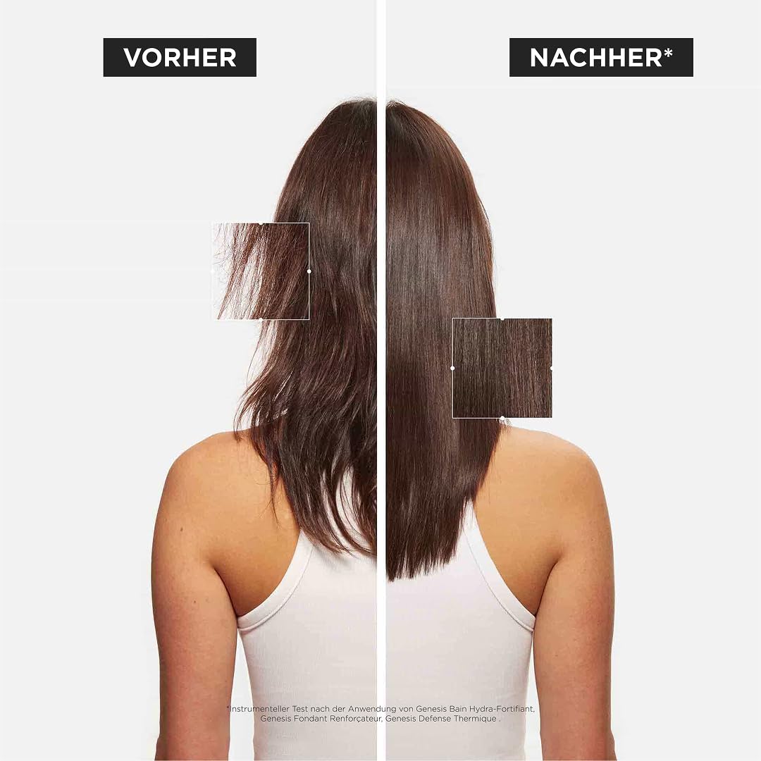 KérastaseStärkende Haarmaske für brüchiges und strapaziertes Haar, Aufbauend und effektiv gegen Haarausfall, Masque Reconstituant, Genesis