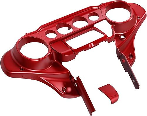 TCT-MOTORPARTS Cubierta de velocímetro de carenado interior delantero para Harley Electra Street Glide CVO Electra Glide FLHTCU FLHX 2014-2023