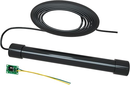 X X-HOUSE Sensor de vehículo de entrada para abridor automático de puerta Kit de sensor de salida de vehículo, varilla de salida con cable, detector