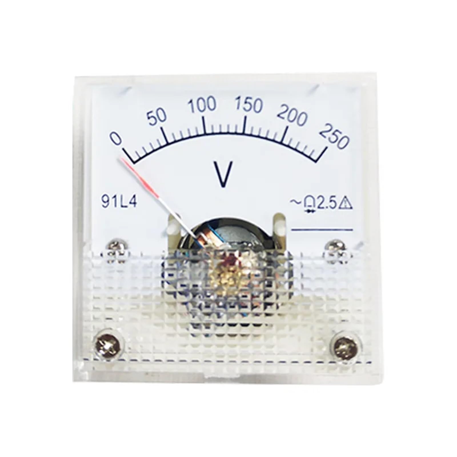 voltímetro, Voltímetro analógico de panel 91L4 AC 0-150V 250V 300V 450V (1 unidad)(450V)