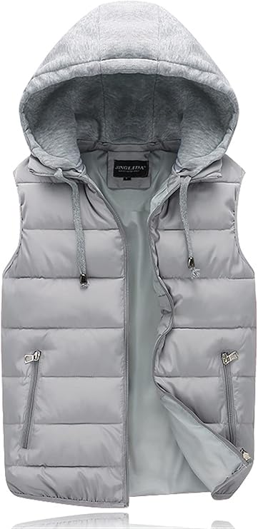 Gilet Piumino Uomo Evoga - Slim Fit, Impermeabile, Antivento, Con Cappuccio E Tasche Con Zip - Foto 2