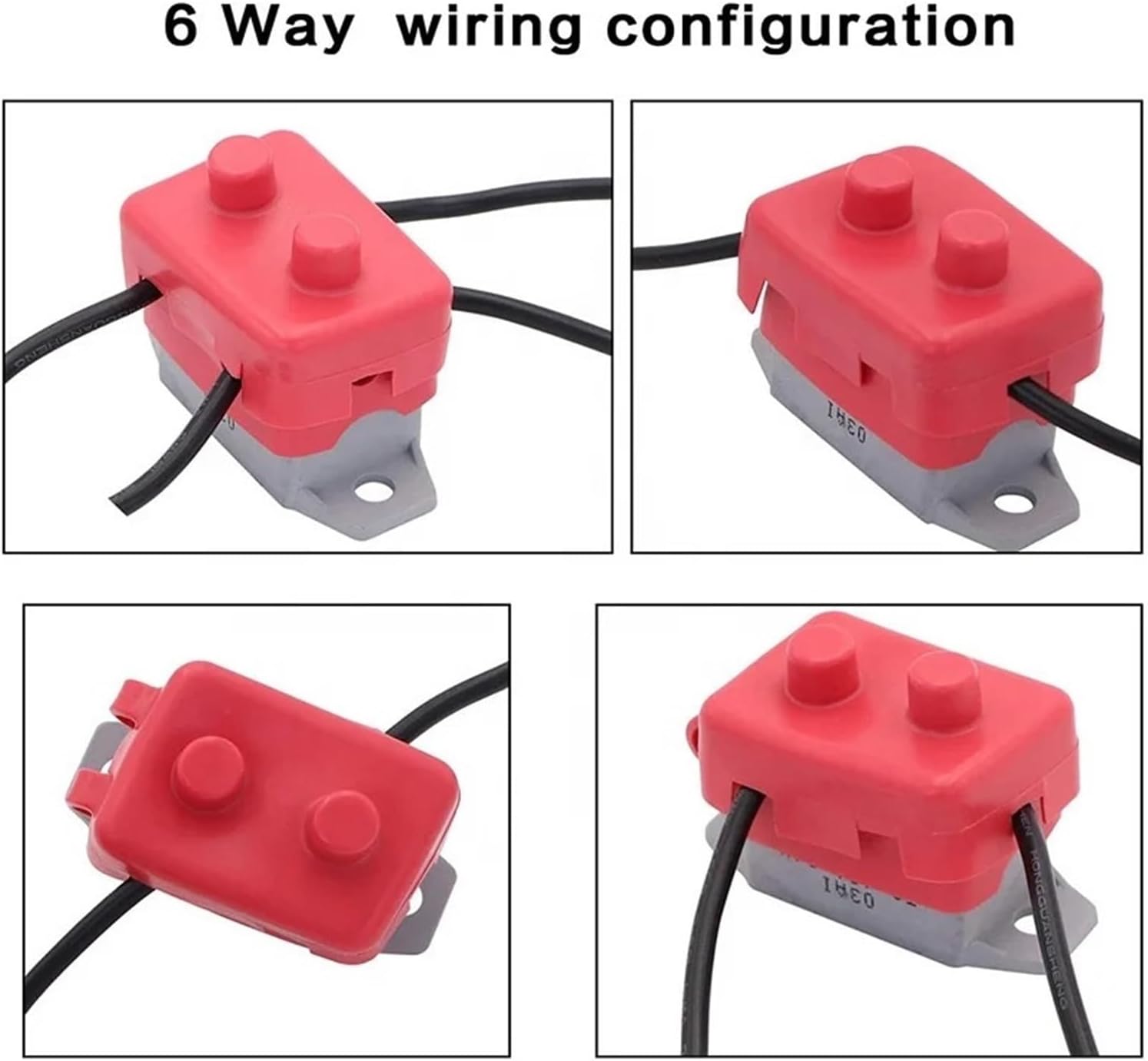 Thermal Circuit Breakers, 35A 12V/24V Automatic Reset Breaker Protection Pack of 2 for Systems(40a)