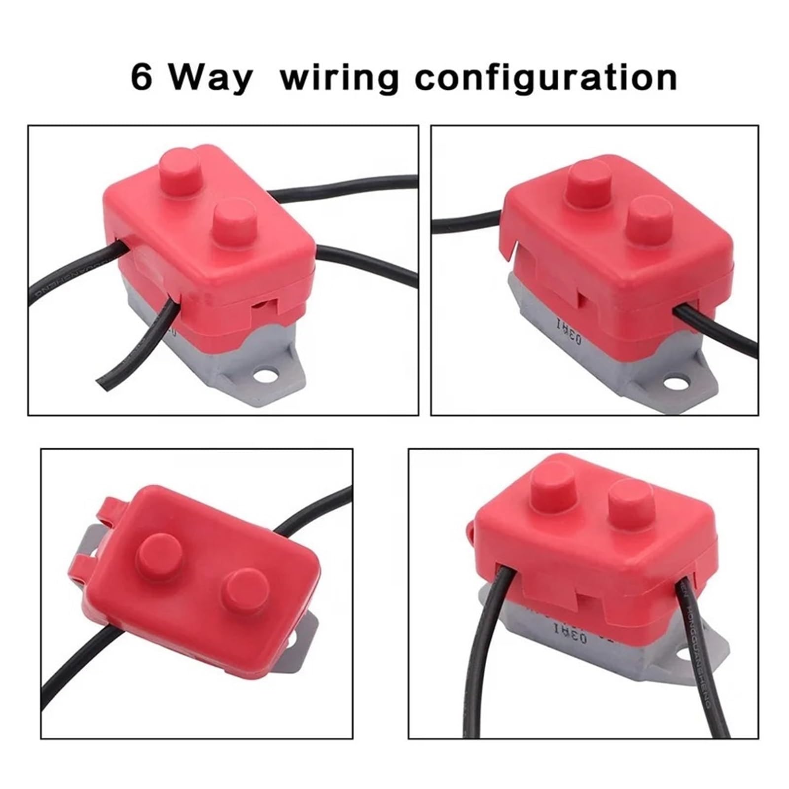 Wyłączniki termiczne, 35 A, 12 V/24 V, z automatycznym resetem, zabezpieczenie, zestaw 2 szt. do ochrony systemów(50a)