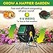Miracle-Gro Compost Tumbler Single Chamber – Easy-Turn Composter Tumbler Outdoor for Fast Composting – Heavy-Duty Composting Bin with 1 Sliding Door (18.5 Gallon / 70 Liter)