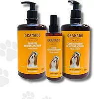 Shampoo Condicionador e Fluído Pet Desembaraçador (Kit com 3)