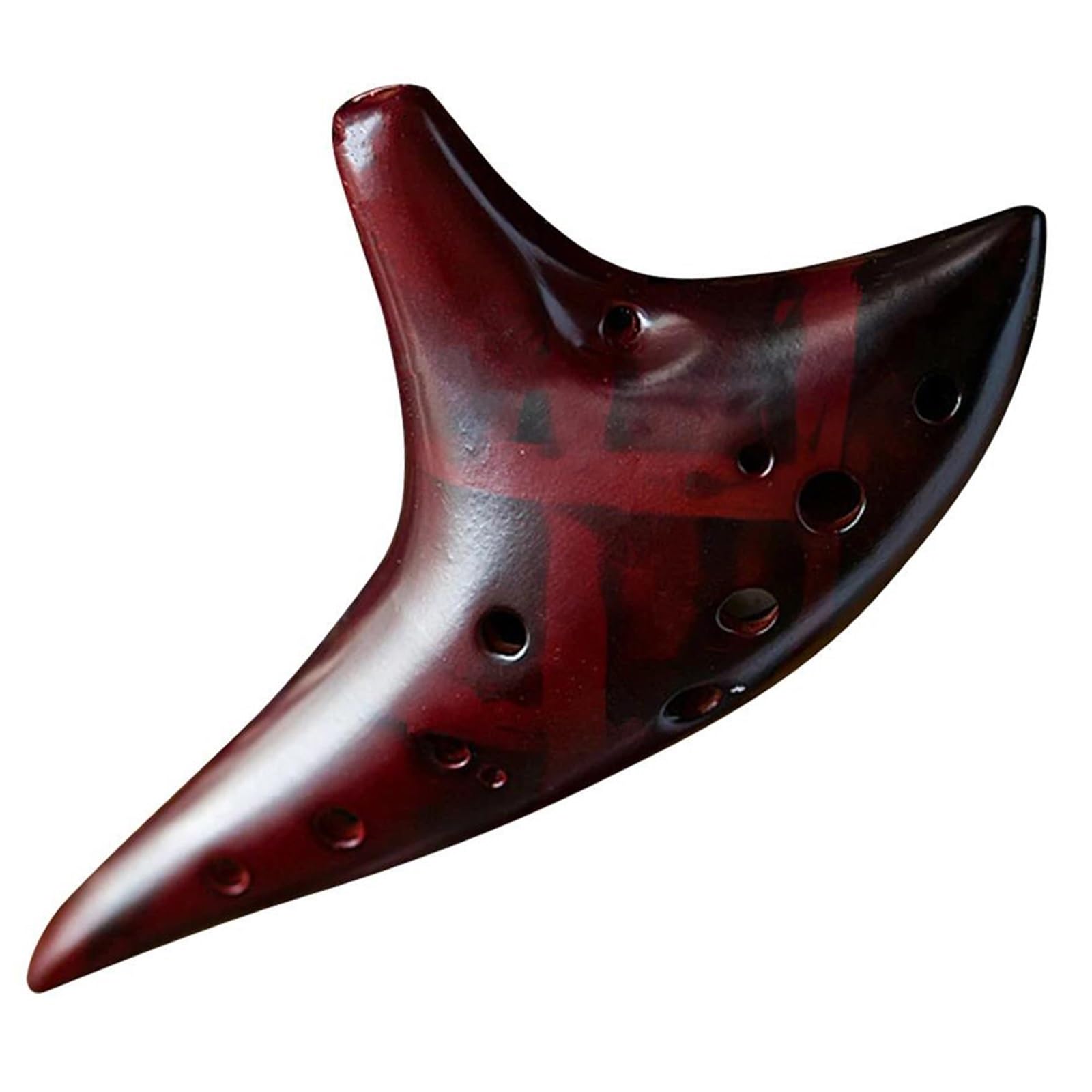 Ocarina Ocarina Alto C de cerámica de 12 agujeros
