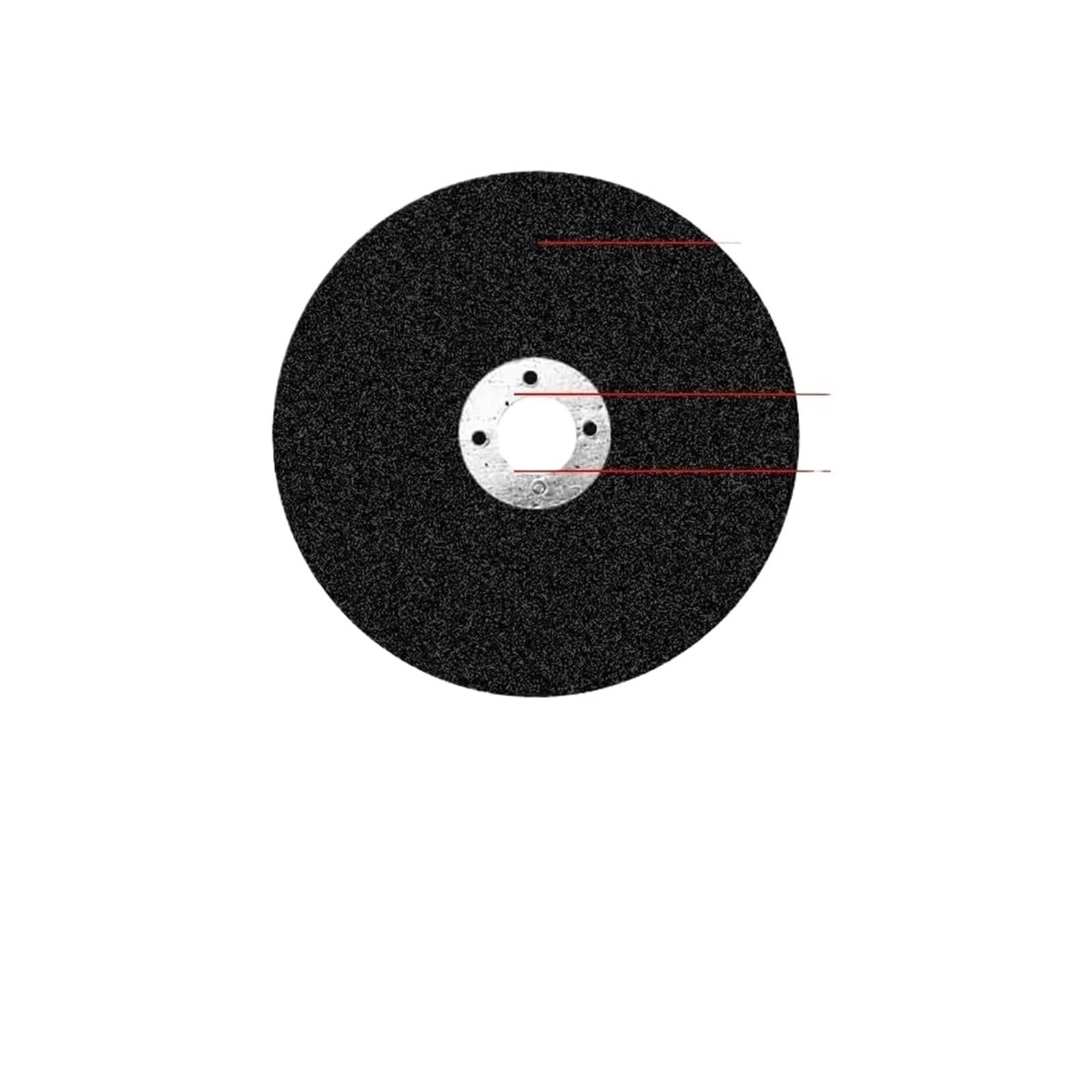 1/5 pezzi durevole 3 "disco abrasivo apertura ruota 10mm disco da taglio smerigliatrice angolare antiruggine 75mm ruota for lucidatura dei metalli(5pcs)