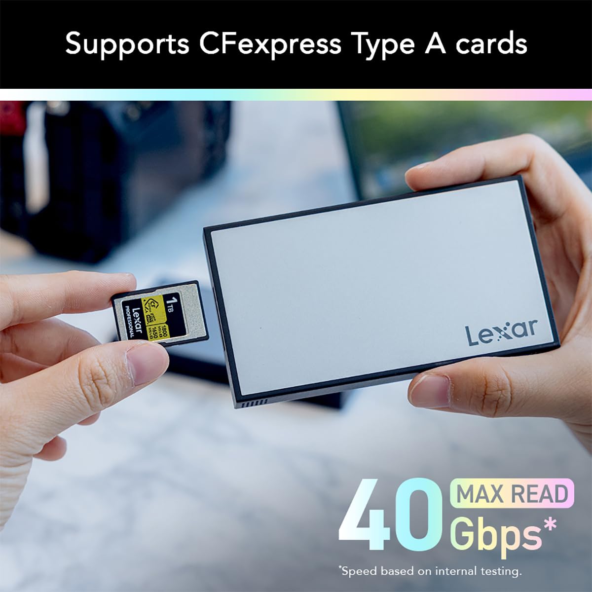 Lexar Professional Workflow USB 3.2 Gen2 SSD portátil - 4TB