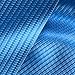 VViViD Blue Metallic Carbon Fiber Weatherproof Faux Leather Finish Marine Vinyl Fabric (1.5ft x 54")