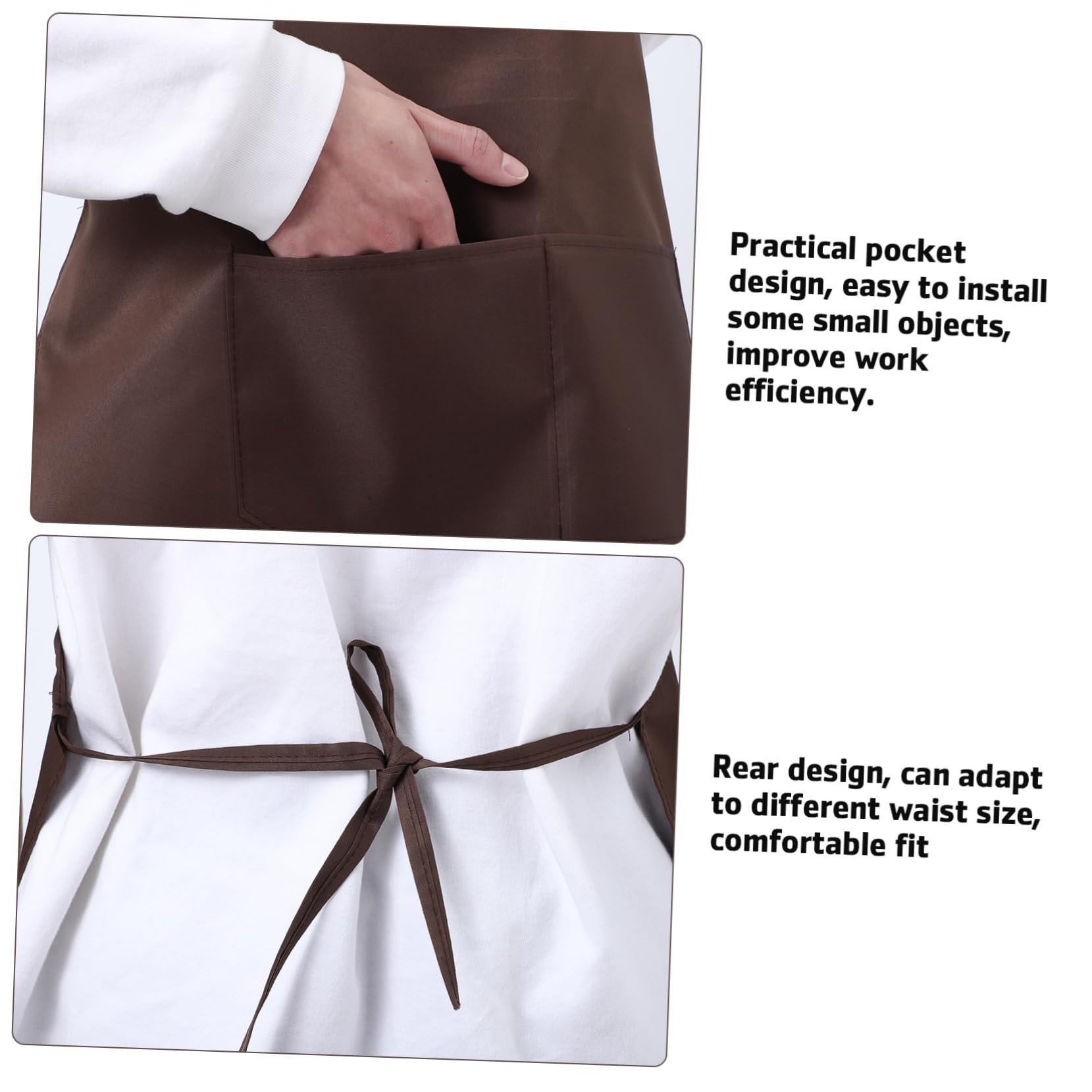 FOMIYES 1set Kitchen Apron Cleaning Apron Salon Aprons for Hair Stylist Painting Aprons Apron for Cooking Hairdressing Apron Bib Aprons Barbershop Apron Dish Aprons Barber Apron 12pcs