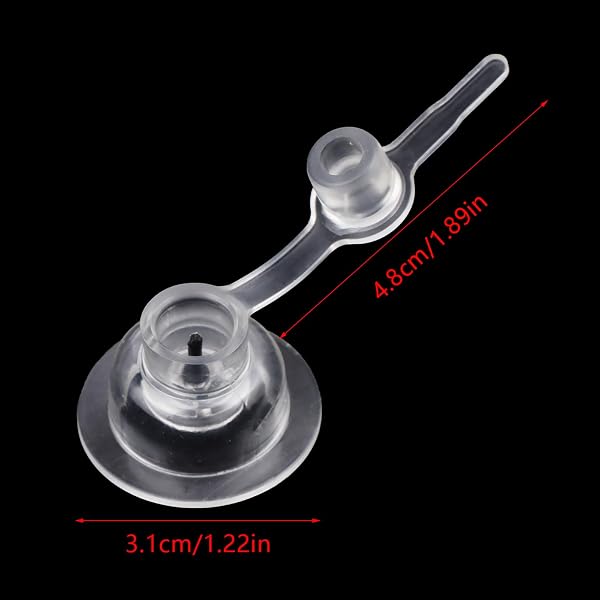 HugMiu 10pcs PVC Kite Kitesurf U-Shaped Inflation Valve Plug Cushion Valve for Sea Surfing Replacement Air Intake Replacement - 2