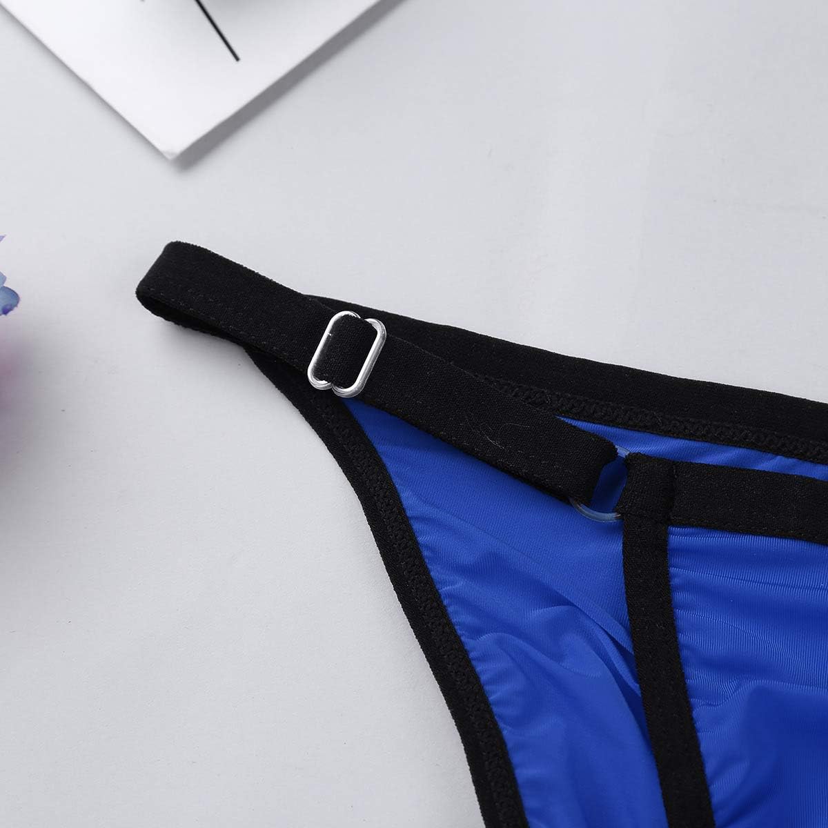 Alvivi Men's Soft Silky Panties Low Rise Boxer Briefs Bulge Pouch Jockstraps Underwear
