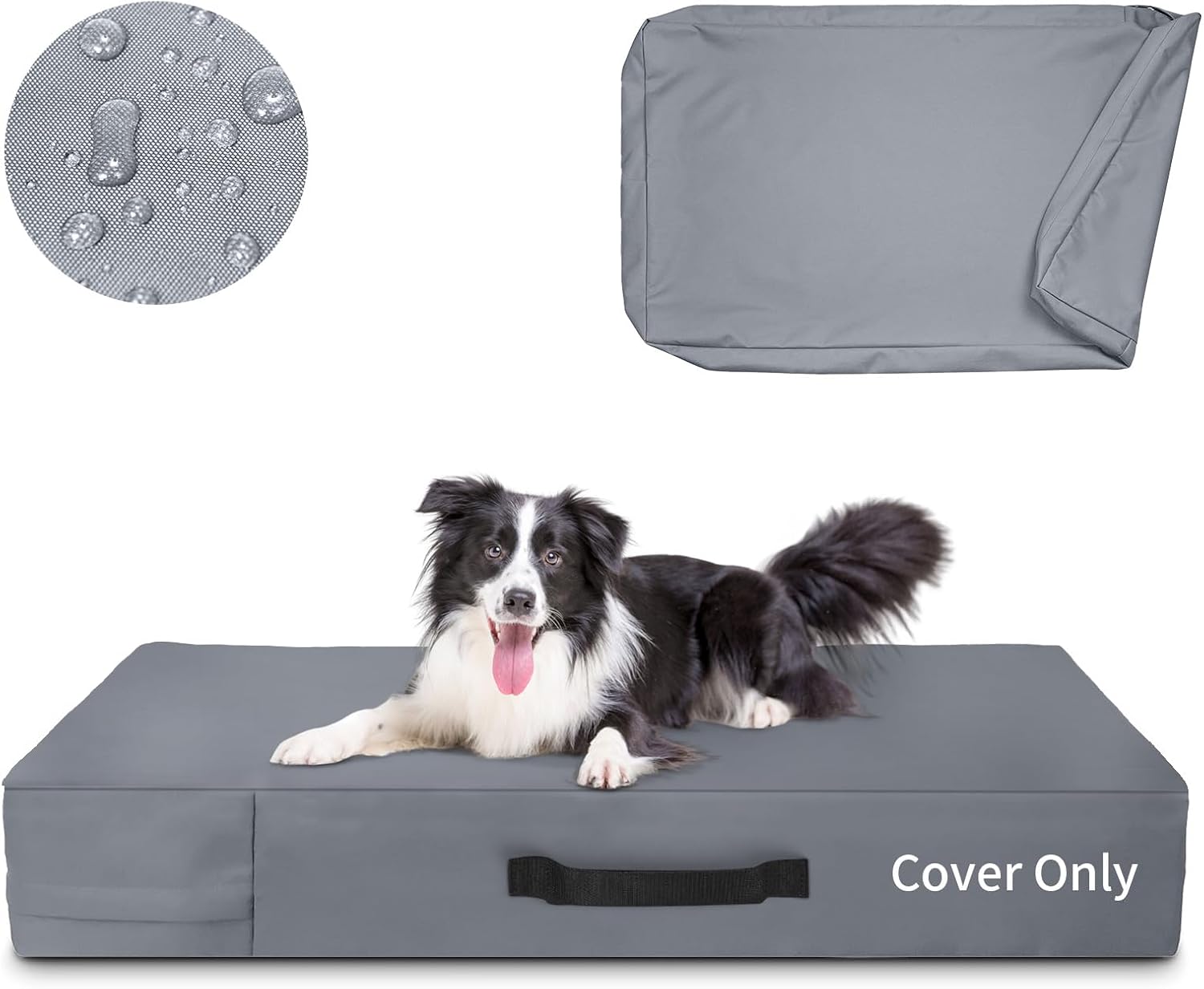COSHNIBI Dog Bed Covers Replacement Washable 44Lx32Wx4H