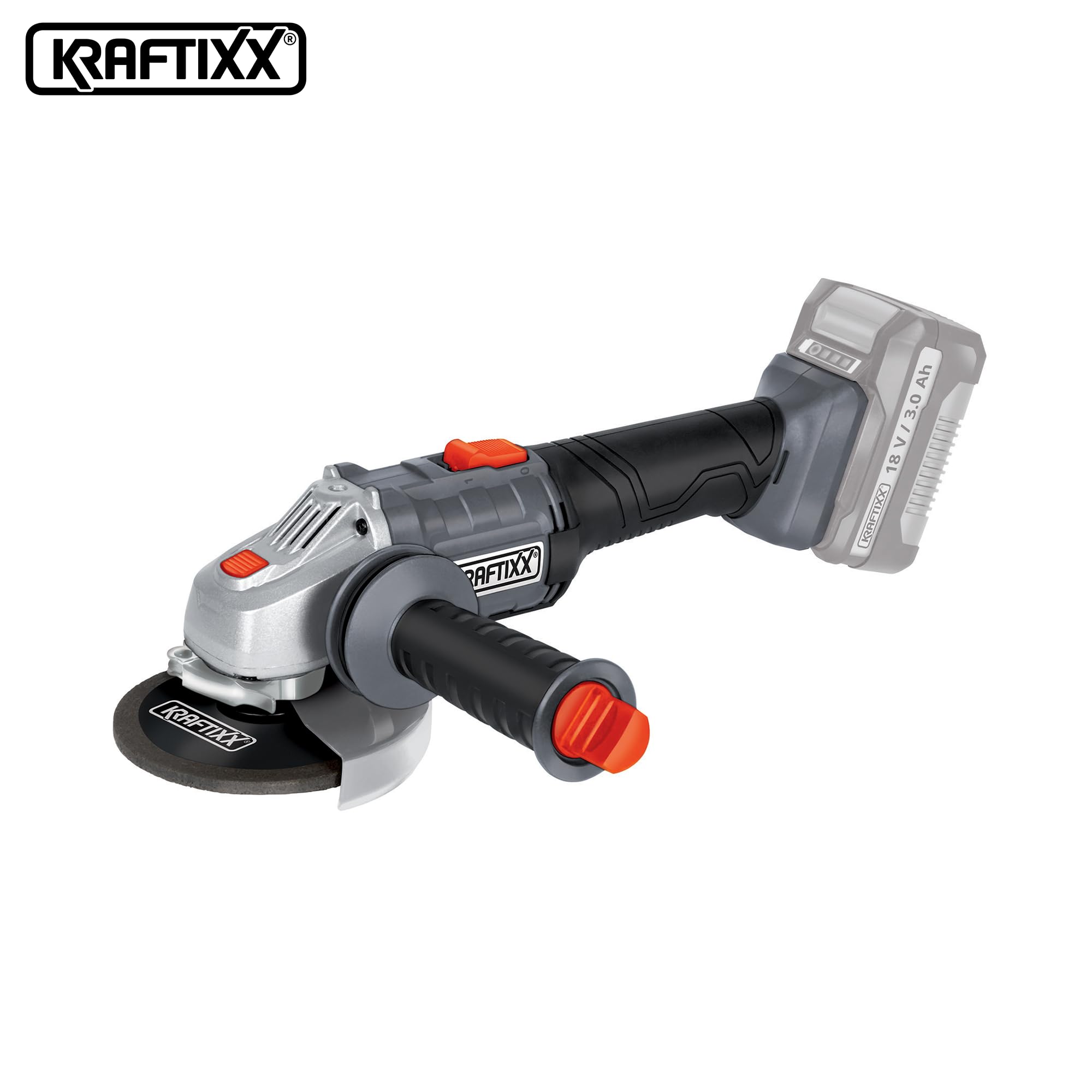 Kraftixx KX-WS 18 Li - Solo, Akülü Avuç Taşlama - 4514008 : Amazon