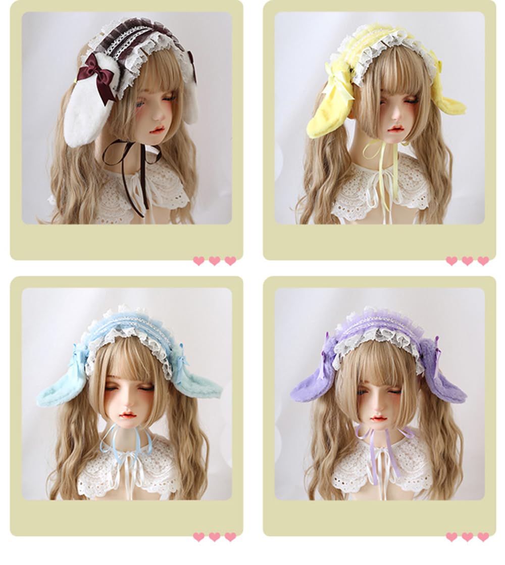 フローティングフローラ うさ耳スタイ＆ヘアバンド KP うさ耳ギフト袋付きヘアバンド＆スタイセット（キッズ