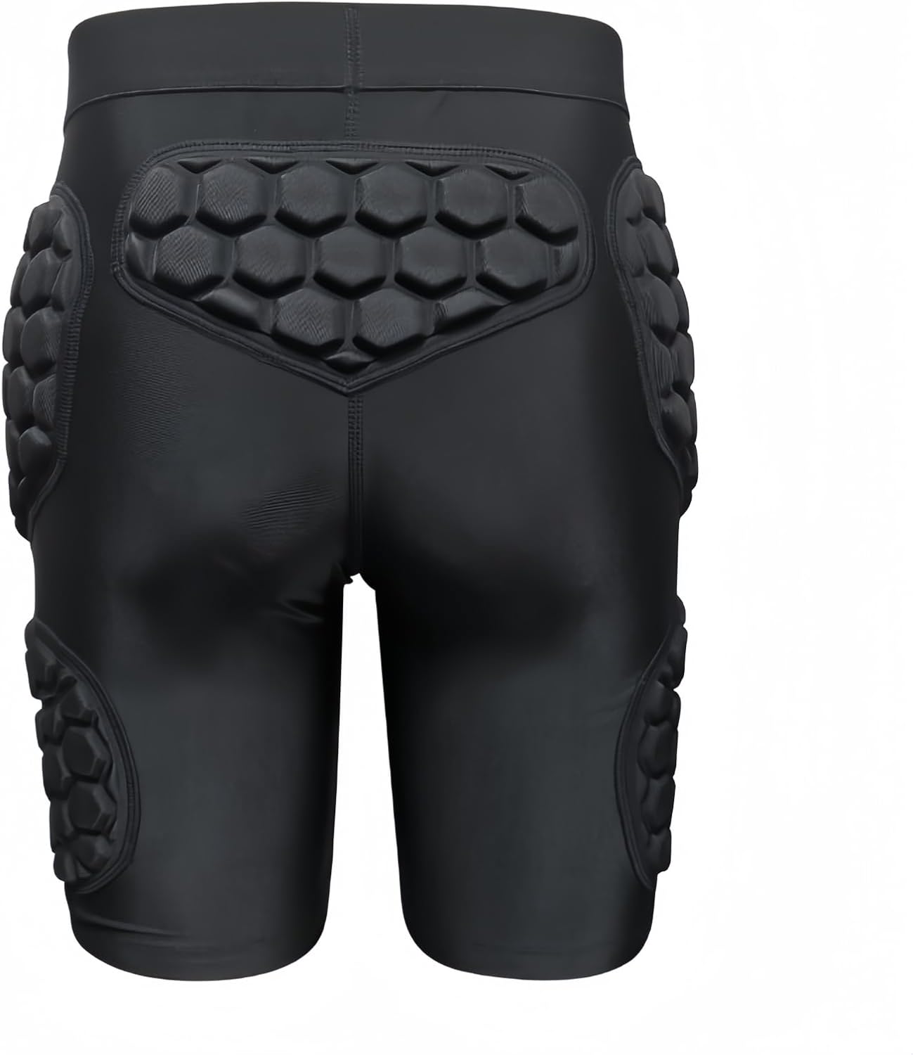 Protective Padded Shorts for Basketball, Impact Protection Athletic Underwear w/ Hip, Butt, Tailbone Padding