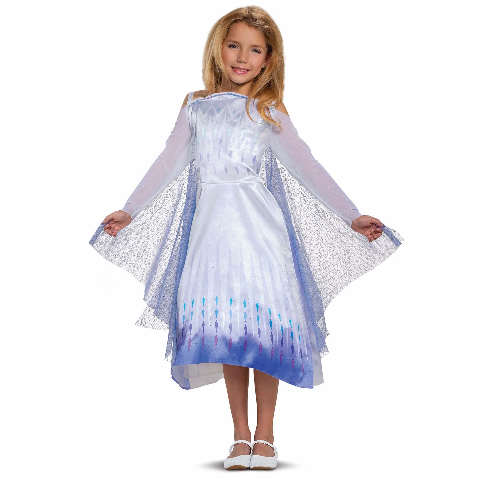 Disguise Disney Oficial-Disfraz Frozen Niña Reina del Arendelle Clásico, Vestido Frozen Niña, Disfraz Princesa Niña, Disfraz Elsa Frozen Niña, Disfraz Carnaval Niña Halloween en Tallas XS,S,M