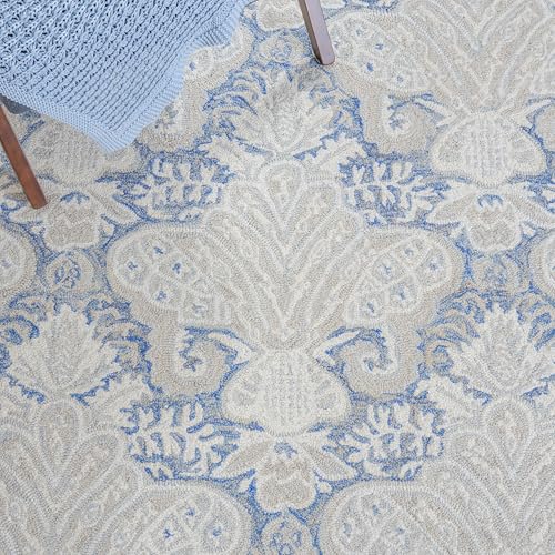 Image of Hand Tufted Premium Rug Premium Wool Carpet for Living Room Bedroom and Hall Size 4x6 Feet Color Multi