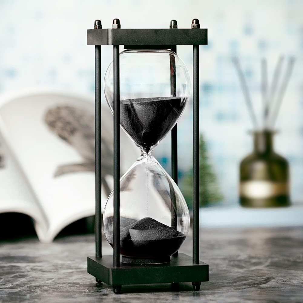 Amazon.com : Wood Frame Hourglass Sand Timer 20 Minutes : Home & Kitchen